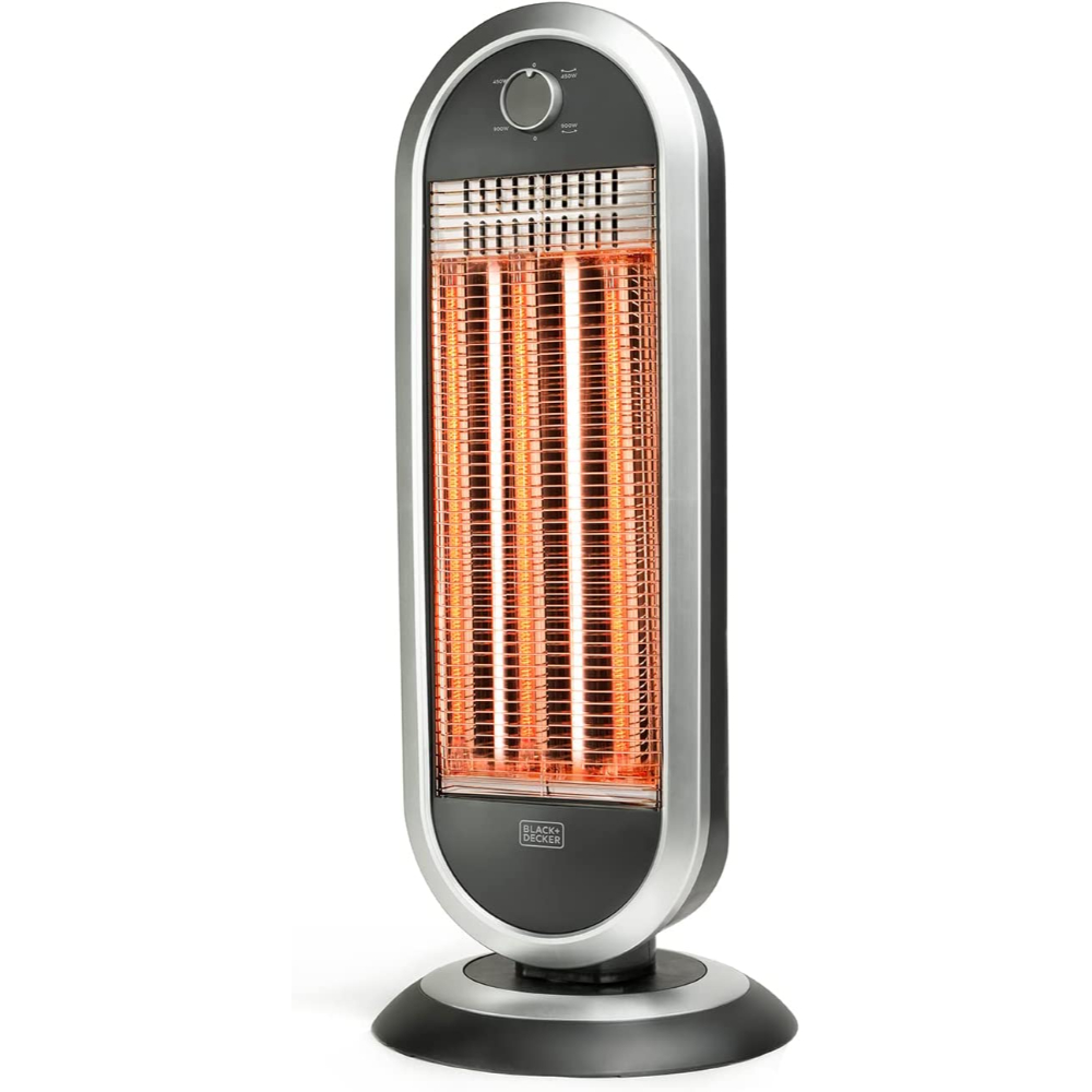 Black And Decker Electric Heater, 2 Elements, 900W, BXCSH900E